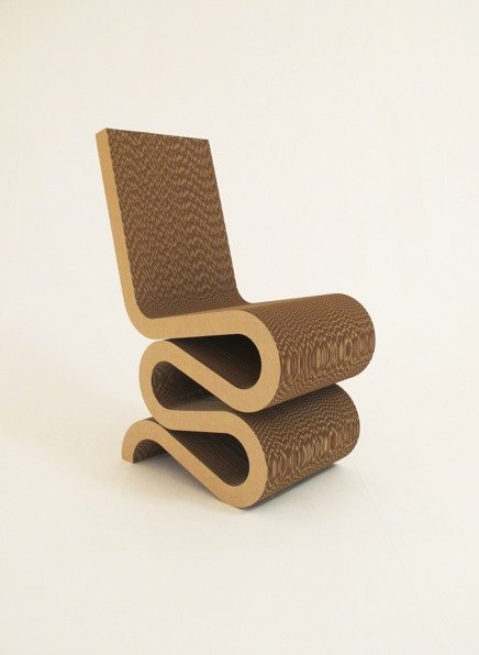 Frank Gehry-inspired chair