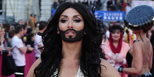 Eurovision's Conchita Wurst inspires new Moscow hair salon
