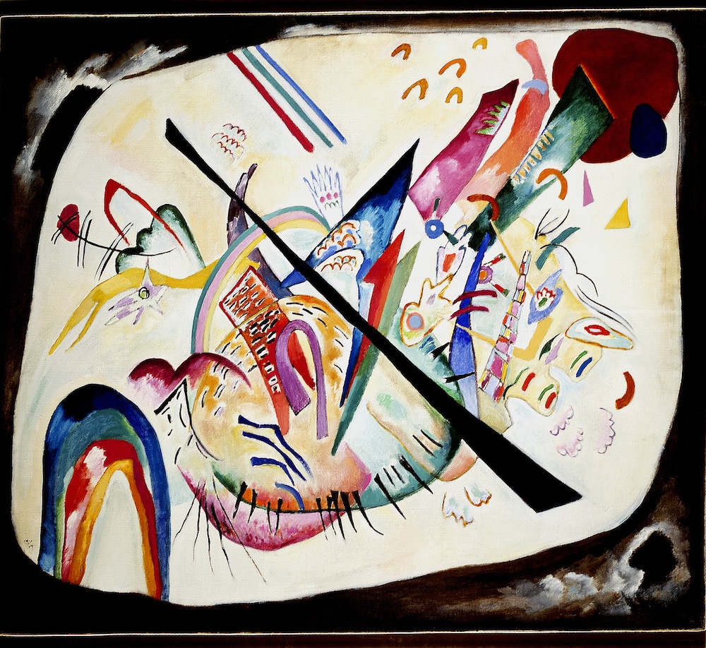 White Oval by Wassily Kandinsky (1919)