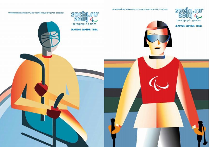 Malevich-style Sochi Winter Olympics posters unveiled