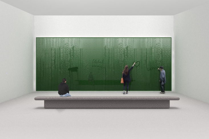 Digital condensation: Latvian installation unveiled for London Design Biennale 2018