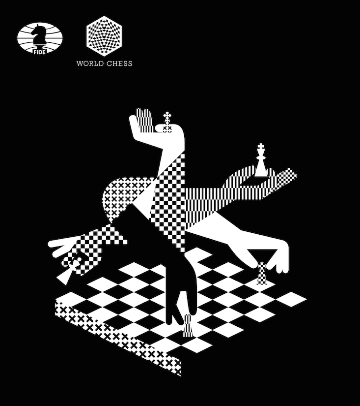 Visuals for the World Chess Championship 2018, by Shuka Design