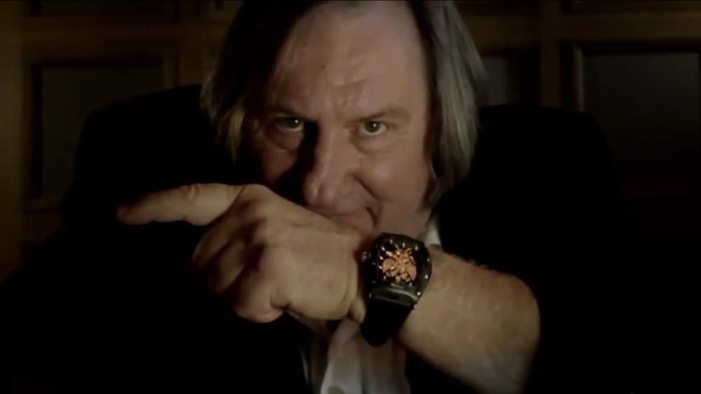 Gerard Depardieu launches ad campaign for "Proud to be Russian" watches