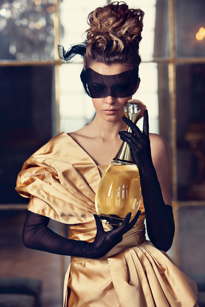 Athéna dress, Christian Dior New York autumn-winter, 1951; J’adore perfume