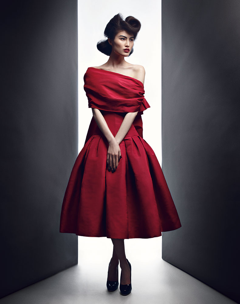 Atout Cœur dress, haute couture spring-summer, 1955