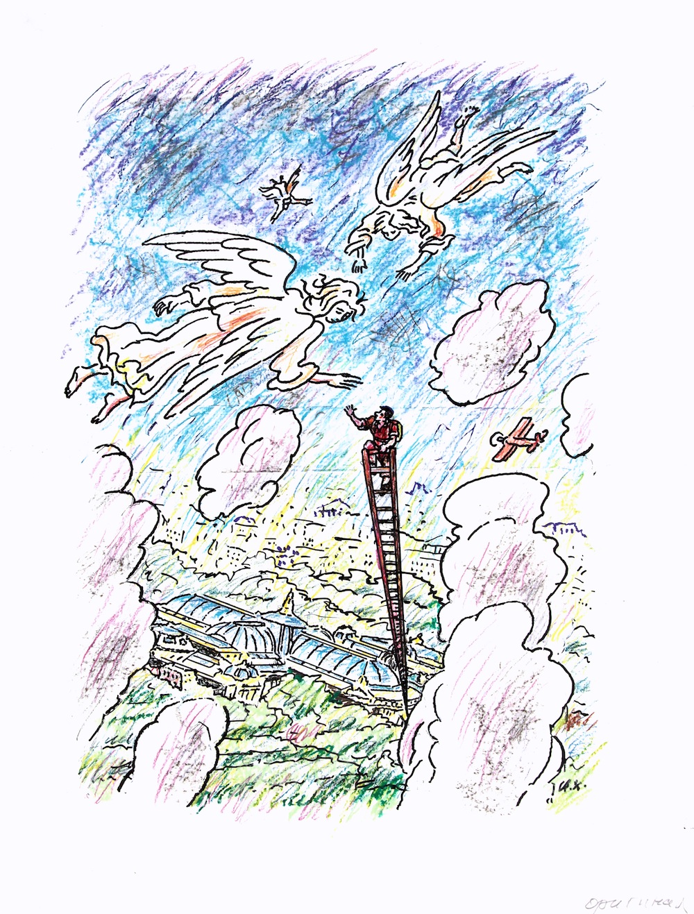 How To Meet An Angel (2014). Ilya et Emilia Kabakov / ADAGP, Paris 2014