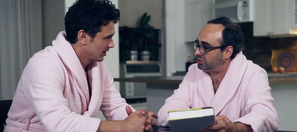 James Franco and Gary Shteyngart star in book trailer for Little Failure