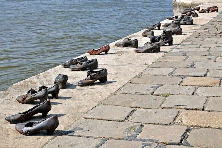 Budapest’s Shoes On The Danube Bank among most fascinating public sculptures