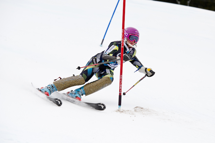 Ski slope takes over central Zagreb