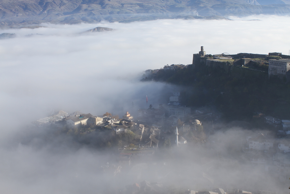 The city of Gjirokastra