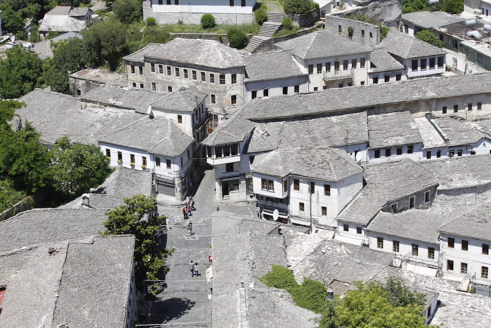 The city of Gjirokastra