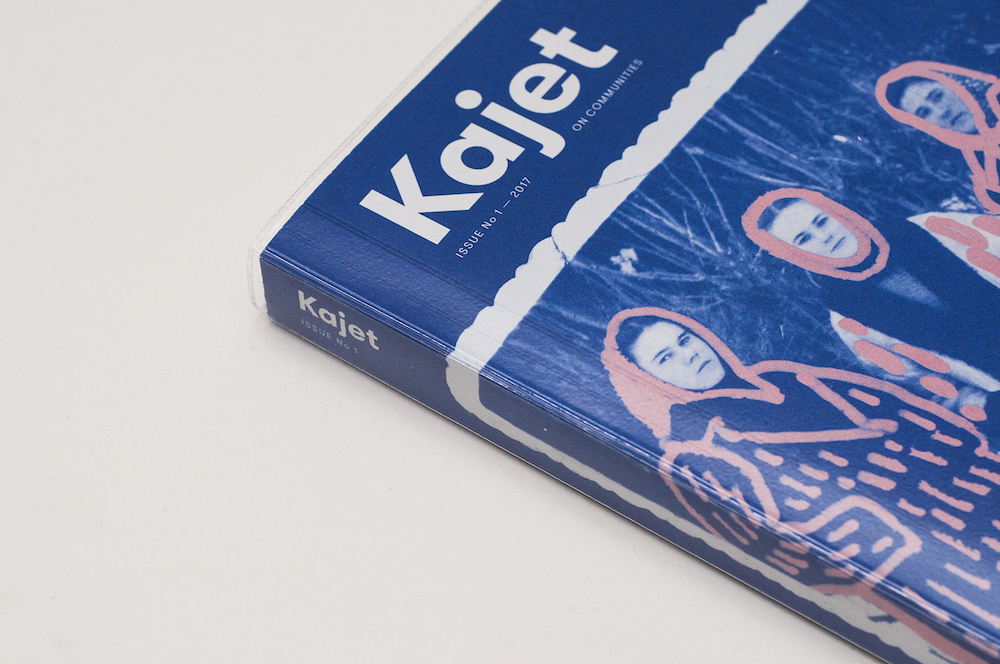 Edition #1 of Kajet. Design by Alice Stoicescu