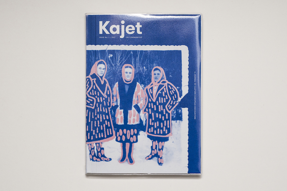 Edition #1 of Kajet. Design by Alice Stoicescu