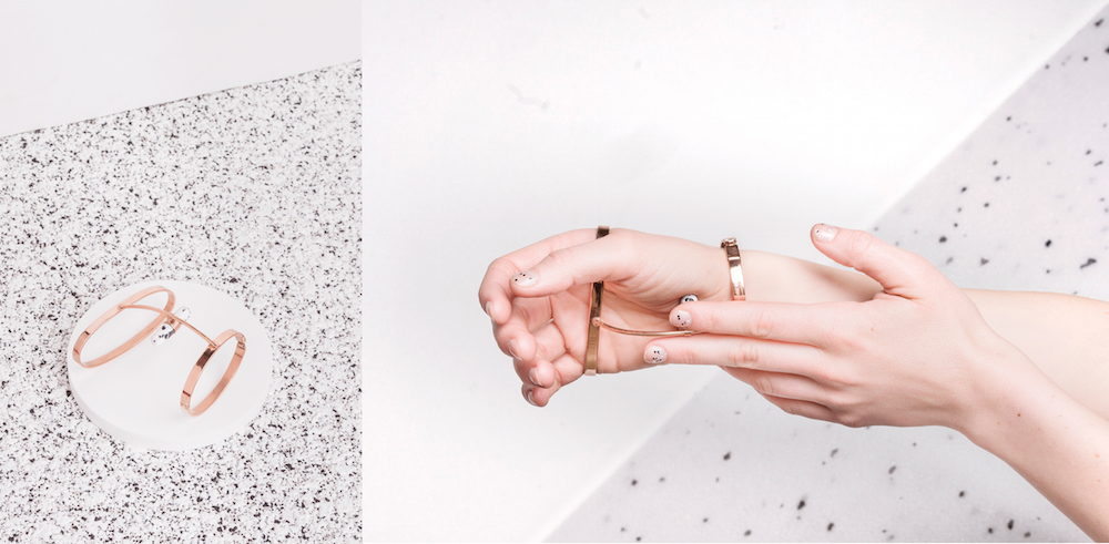 A bracelet designed to massage the muscles affected by Carpal Tunnel Syndrome. From the MIKO+ range by Martyna Świerczyńska and Ewa Dulcet