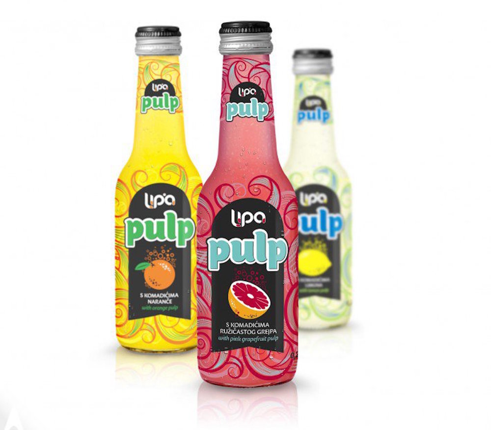 Packaging for Lipa Pulp, designed by Damir Design & Co