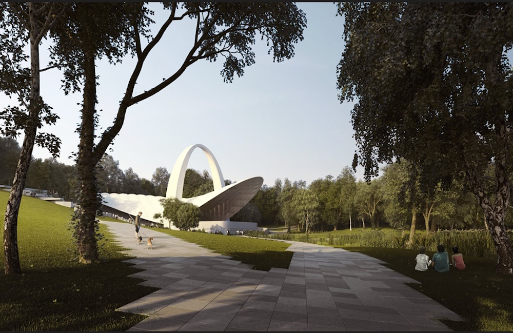 Designs for the new Szczecin amphitheater by Flanagan Lawrence