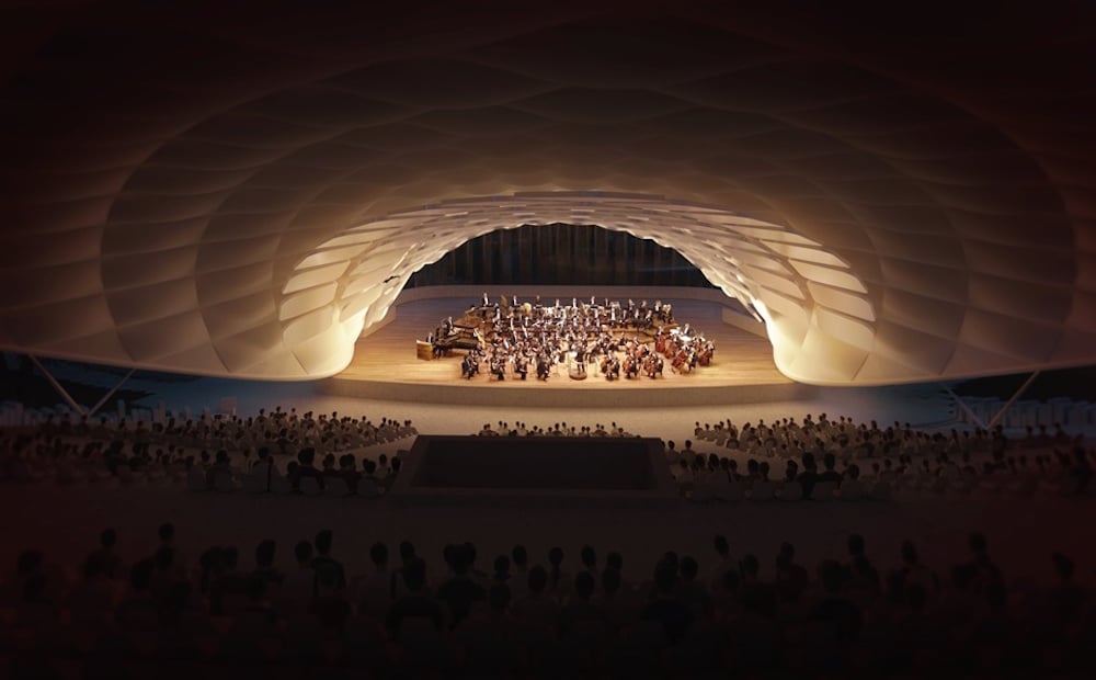 Designs for the new Szczecin amphitheater by Flanagan Lawrence