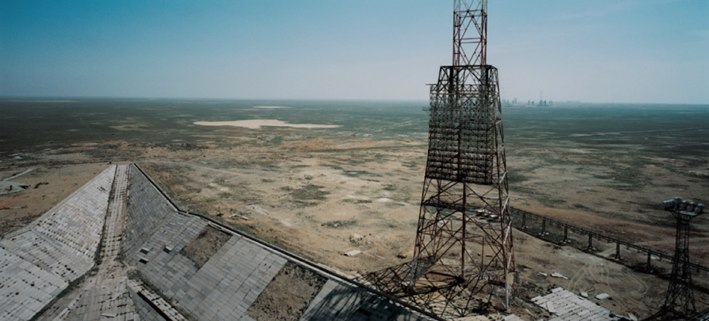 Grand Cosmodrome, Energia-Buran Space launch pad complex, Baikonur, Kazakhstan (2001)