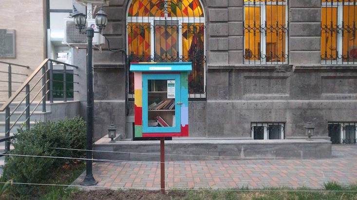 Calling all bookworms: Little Free Libraries launch in Armenia