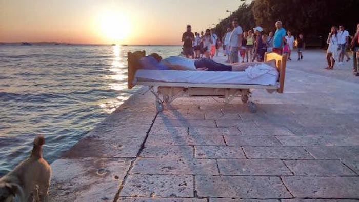 Have a seaside snooze in Croatia