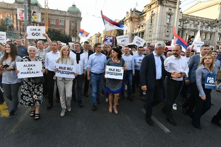 Inauguration day attacks bode badly for journalists in Serbia