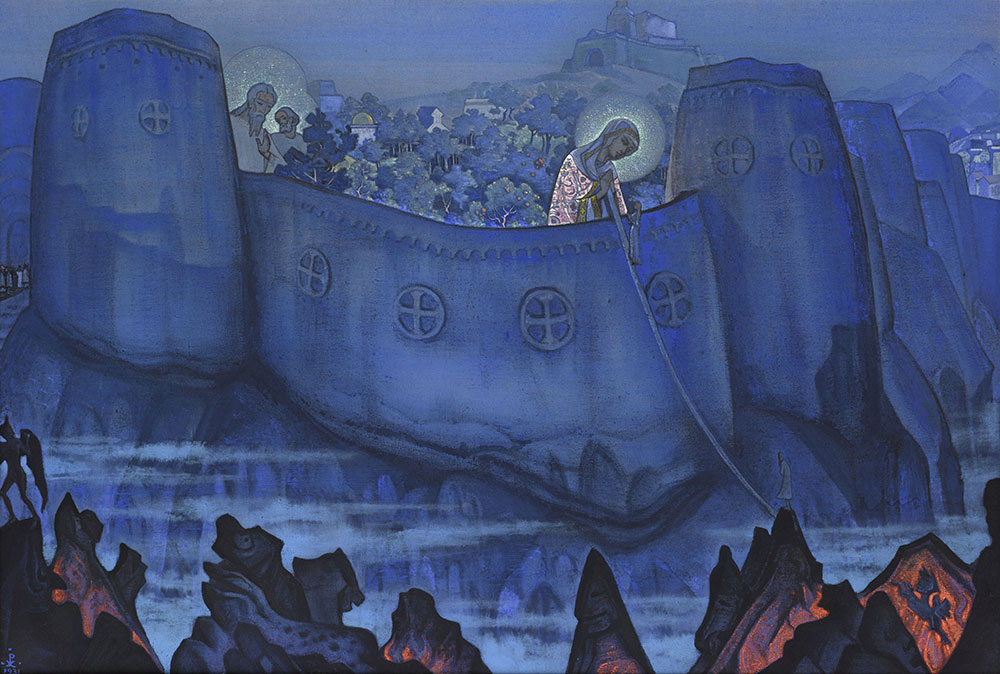 Nikolai Roerich, Madonna Laboris (1931)