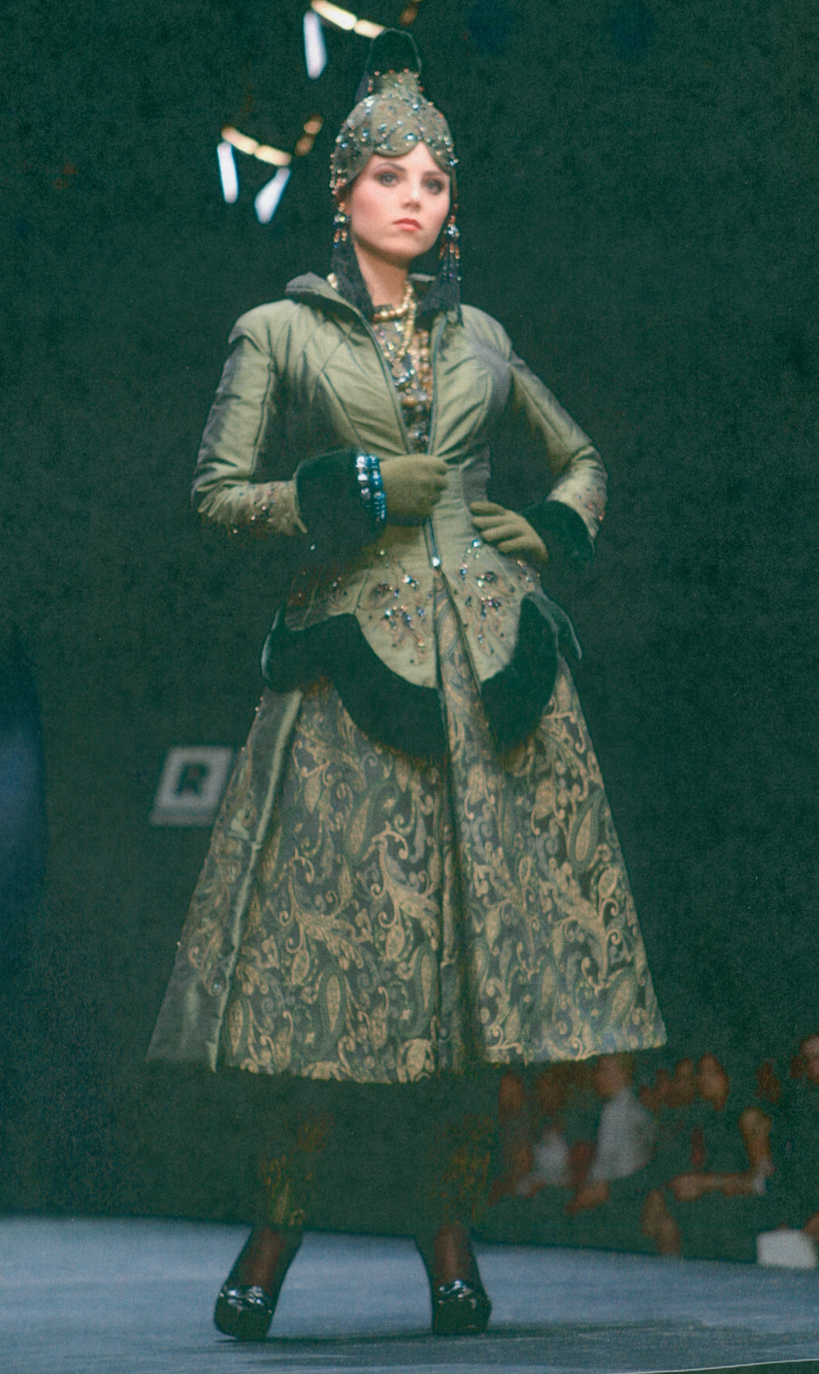 From the Invasion collection (Fall 2004). Photograph: Moscow Fashion Week