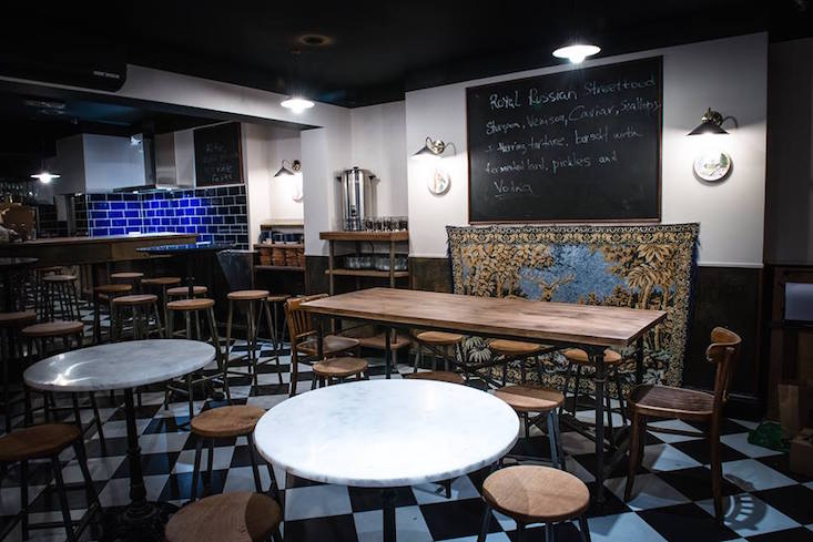 Russian street food bar to open in London’s Soho