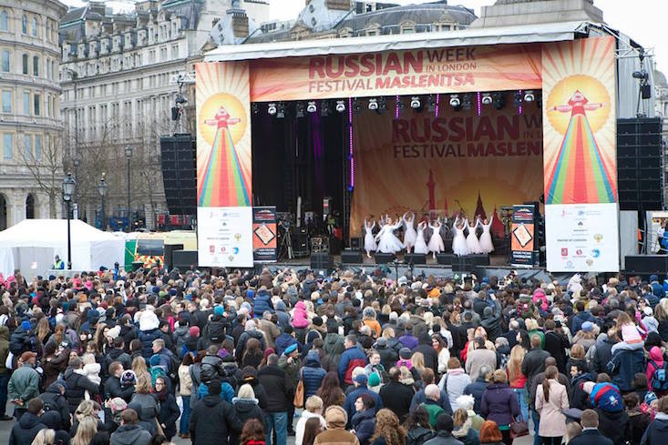 Maslenitsa Russian culture festival opens in London