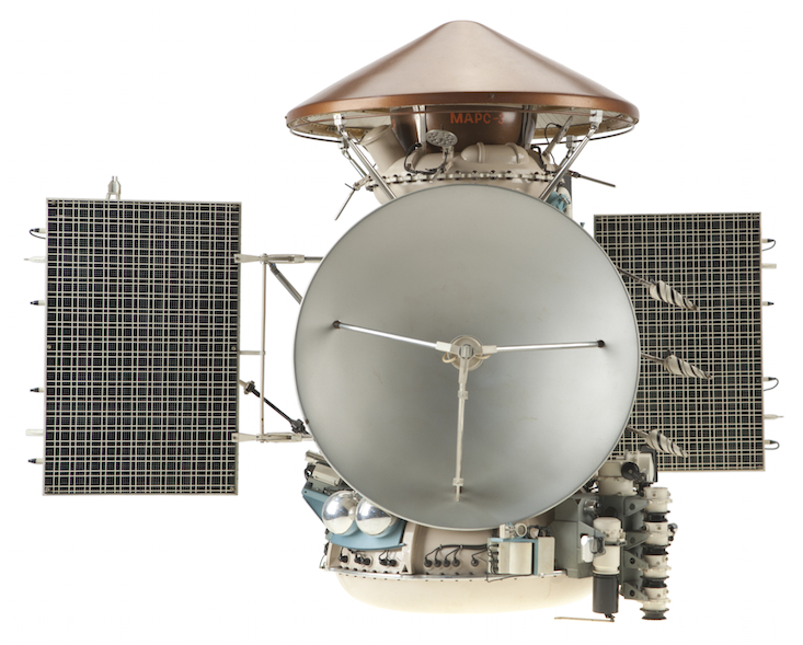 Mars-3 Lander Scale Model (Image: Thngs Shows / Polytechnic Museum)