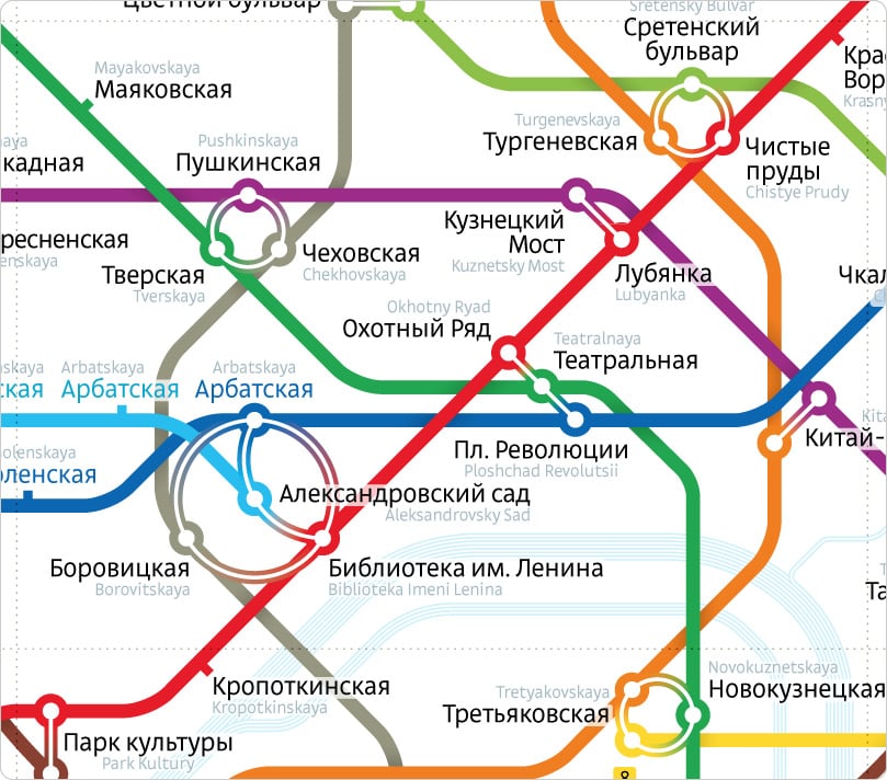 Art Lebedev Studio wins vote for best Moscow Metro map redesign
