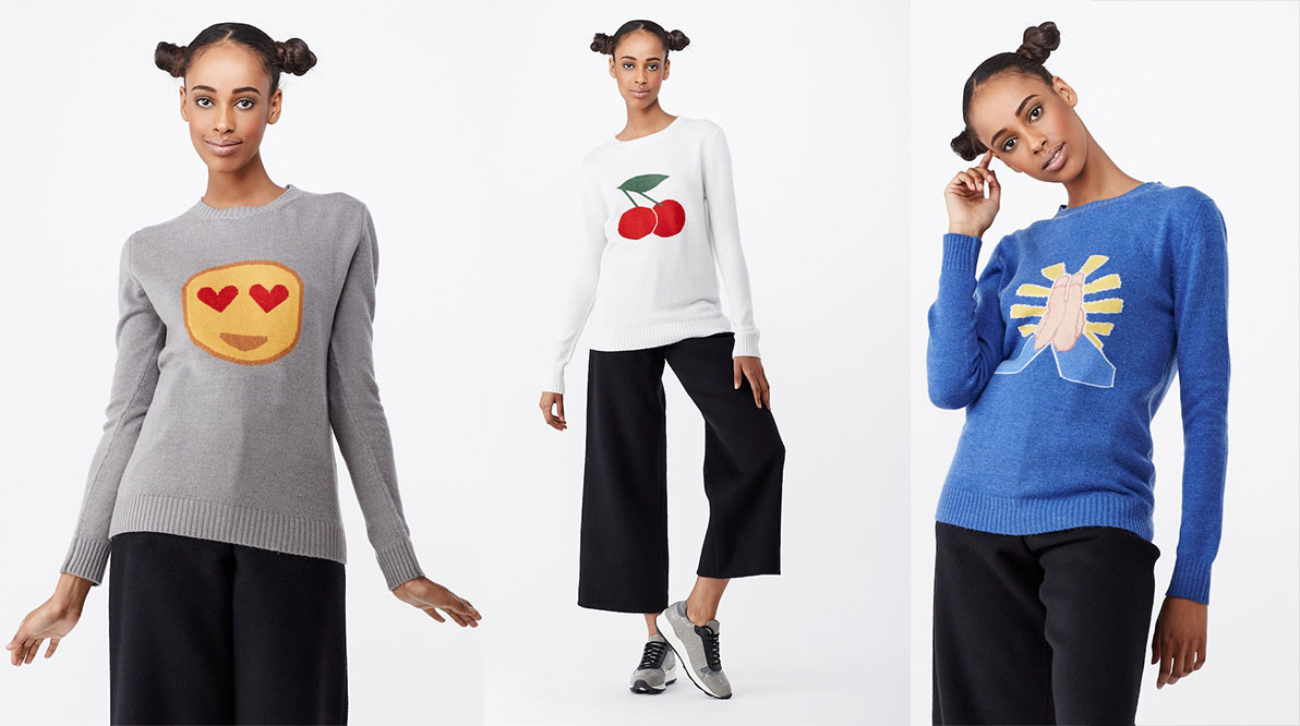 Walk of Shame label collaborates with Opening Ceremony for emoji-inspired sweater line