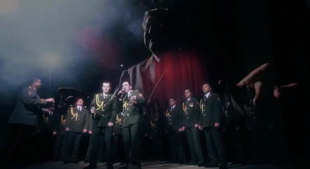 Russian police choir cover Get Lucky