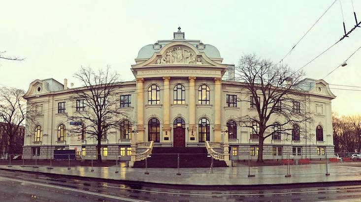 Latvian national art gallery renovations complete