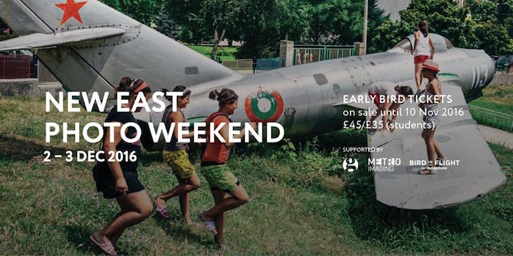 Last day to purchase early bird tickets for Calvert 22 New East Photo Weekend