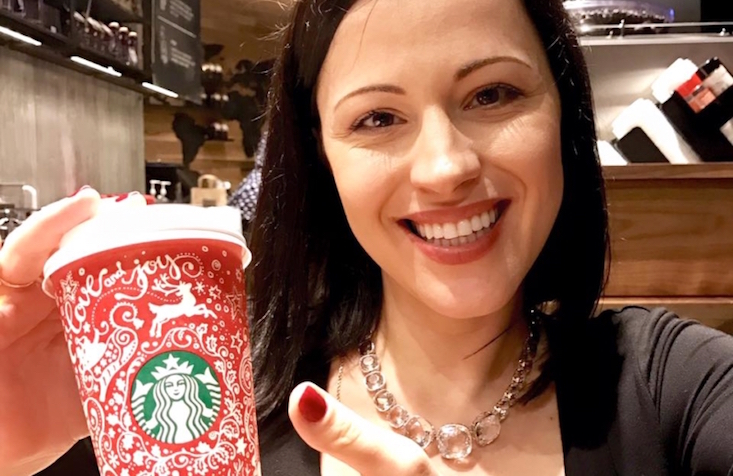 Starbucks Christmas cups have a Ukrainian flavour this year