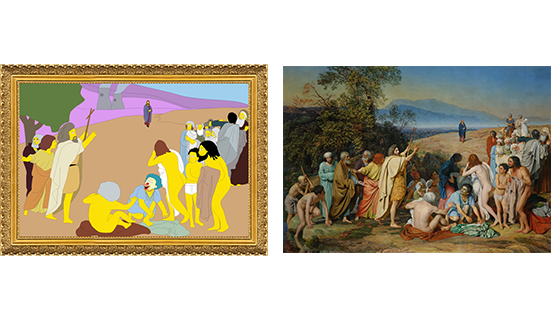 Alexander Ivanov, The Apparition of Christ to the People (1837-57)