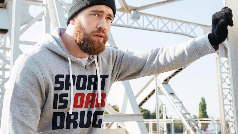 'The truth is our drug': the politically-charged sportswear for Russia's ‘neutral’ supporters