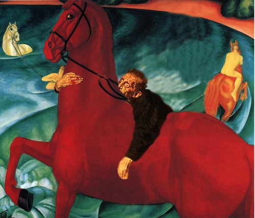 Kuzma Petrov-Vodkin, Bathing the Red Horse