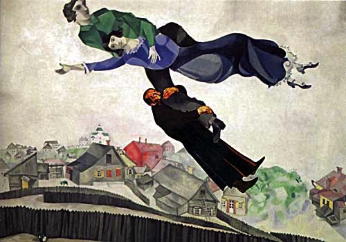Marc Chagall, Over the Town