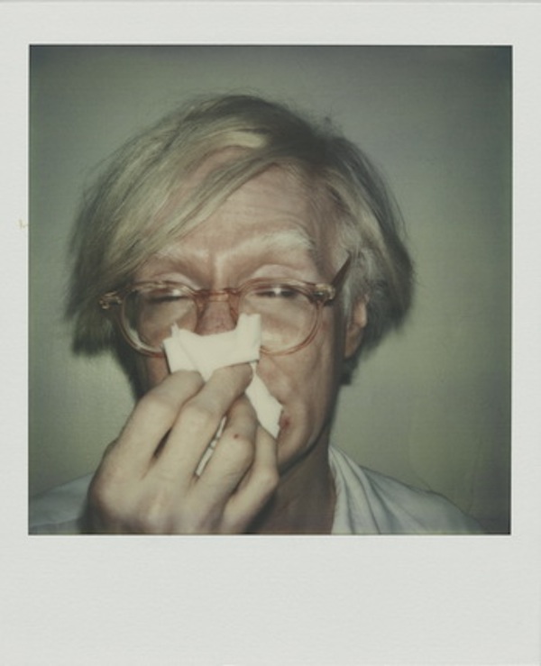 Andy Warhol sneezing © The Andy Warhol Foundation for the Visual Arts Inc. (1978)
