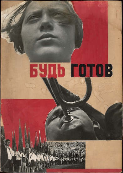 Photomontage 'Be ready!', Vavara Stepanova (1932)