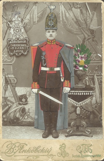 First year of the military service, P.T. Ivanov (1911)
