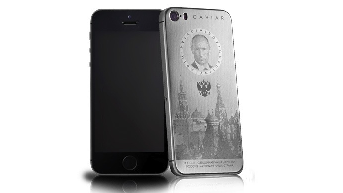 Titanium iPhone with Vladimir Putin's face goes on sale for $3,300