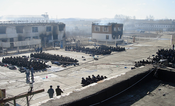 IK-10 prison (2011). Photograph: Krasnokamenskoye Interdistrict Prosecutor's Office/ITAR-TASS