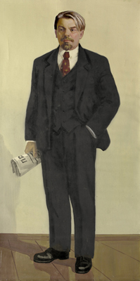 Lenin as Jack Dawson in the Titanic (2013)