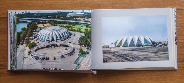 Universal Friendship Sports Hall. Image: Spying on Moscow: A Winged Guide to Architecture, 2017, Denis Esakov, Dom Publishing