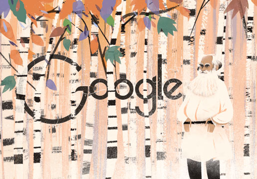 Google celebrates Tolstoy’s birthday with special Doodle