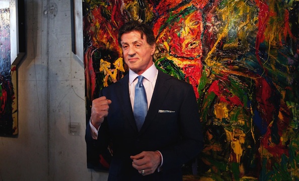 Sylvester Stallone artwork to go on show in St Petersburg