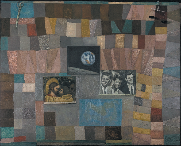 Still Life with Patchwork Quilt (1968-9) by Viktor Popkov